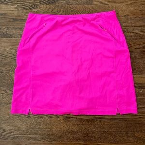 Women’s Pink Tennis Skirt - Medium